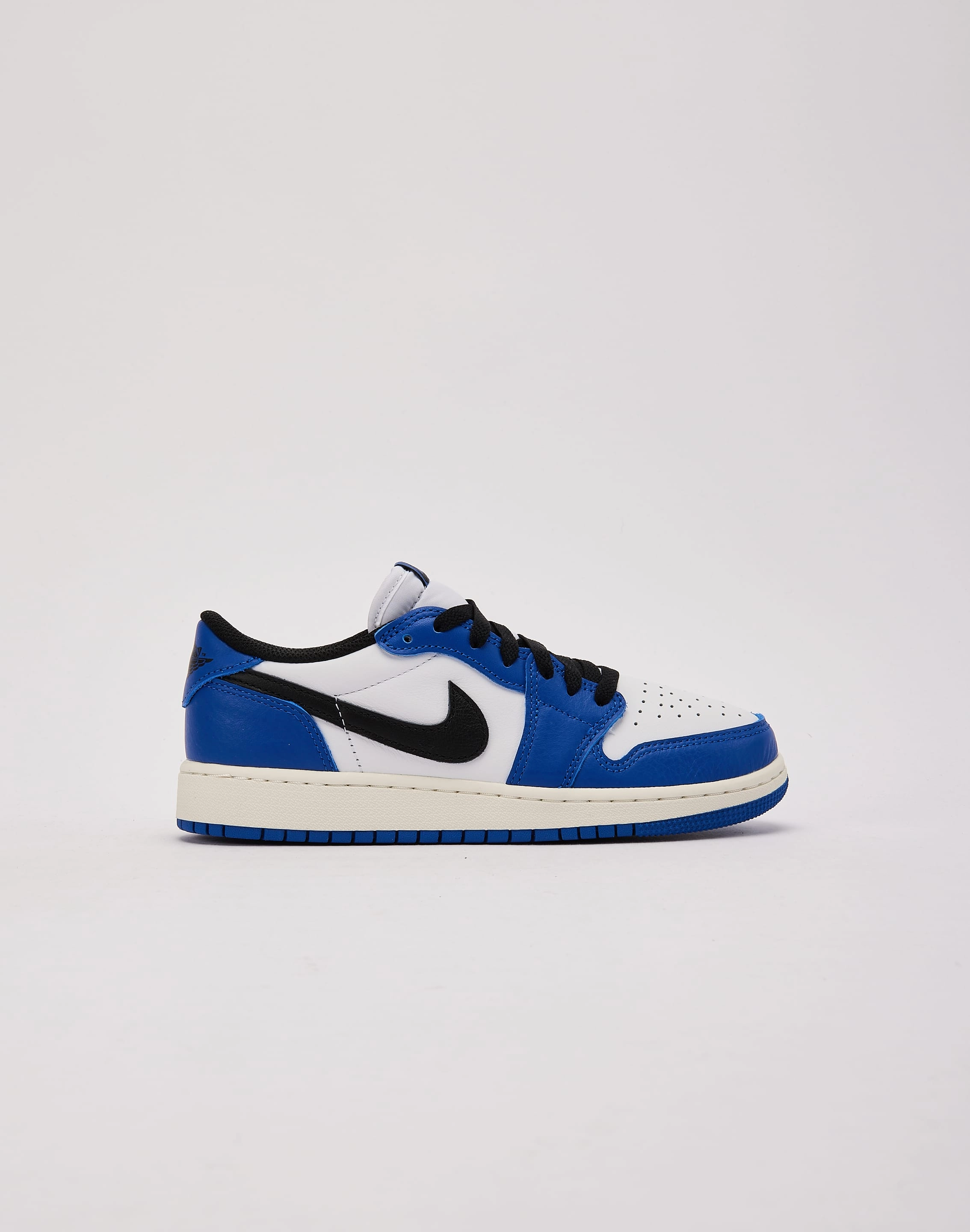 Reinforced Lace System Jordan Air Jordan 1 Retro Low OG 'Game Royal' Grade-School