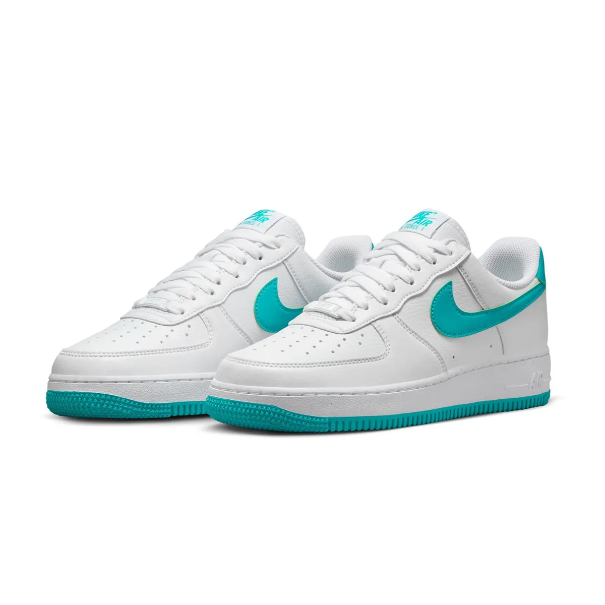 Wmns Air Force 1 '07 Next Nature 'White Clear Jade' Light   Reflective