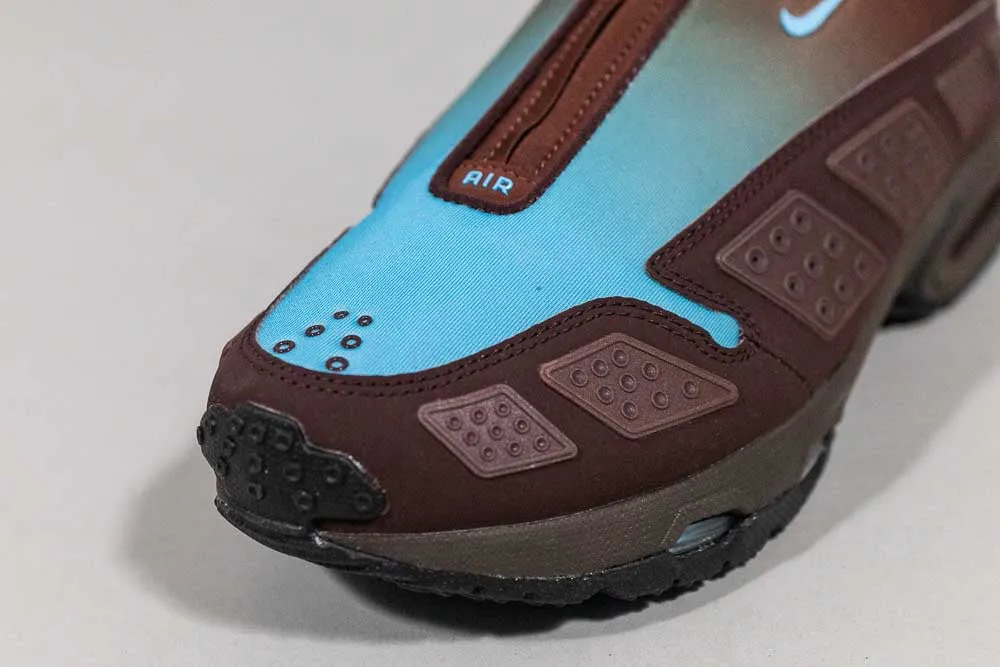 Women's Nike Air Max SNDR 'Burgundy Crush and Baltic Blue' Outdoor Explorer Breathable TPU