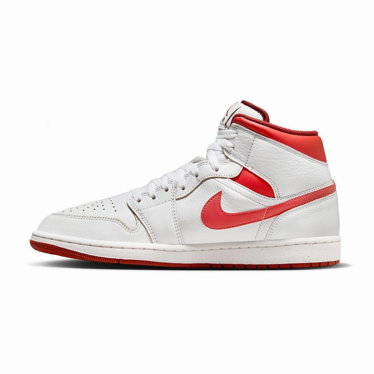 Air Jordan 1 Mid SE 'Dune Red' Pressure Distribution Engineering Abrasion Resistant Guards