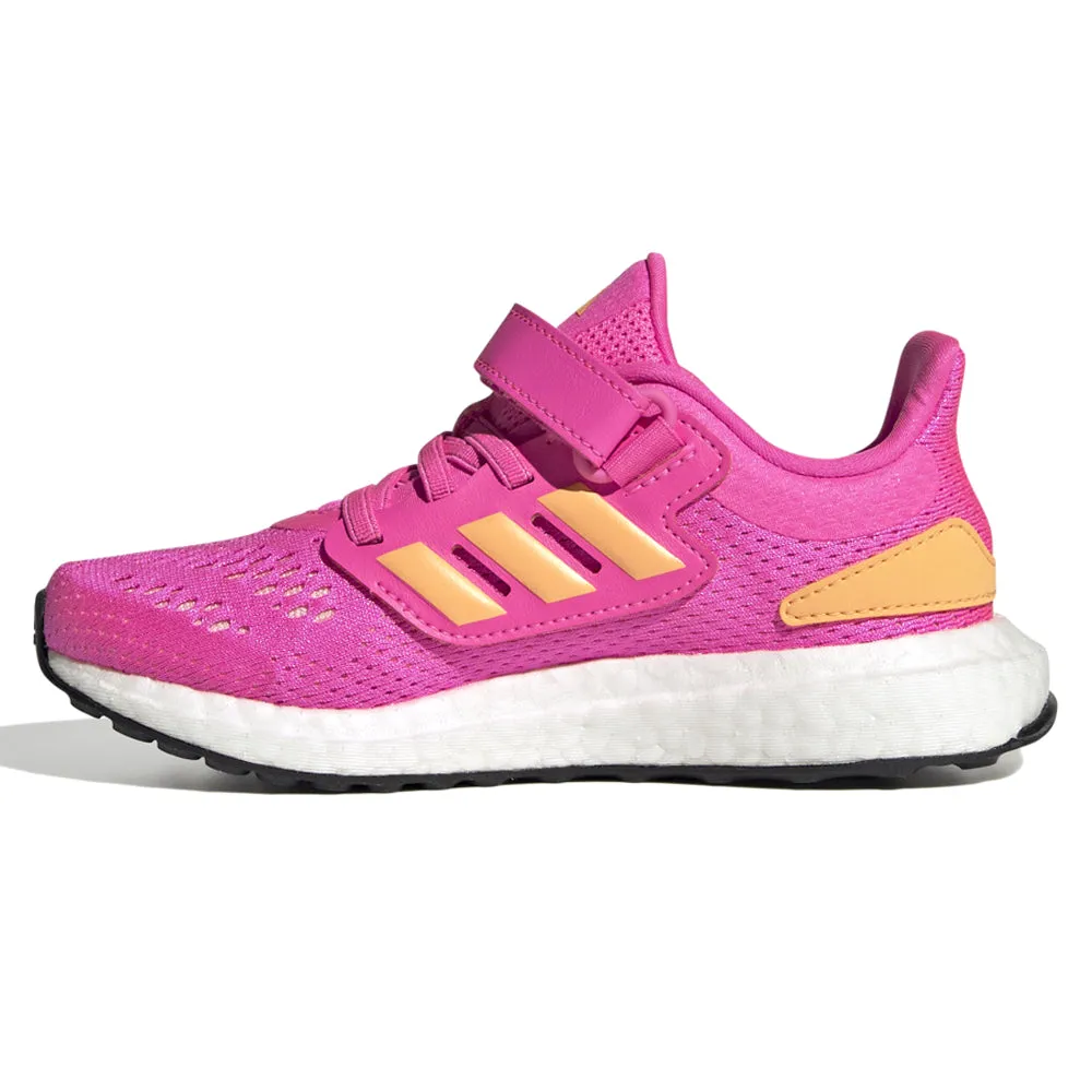 Flat Sole Pureboost Running Shoes (Little Kid-Big Kid)