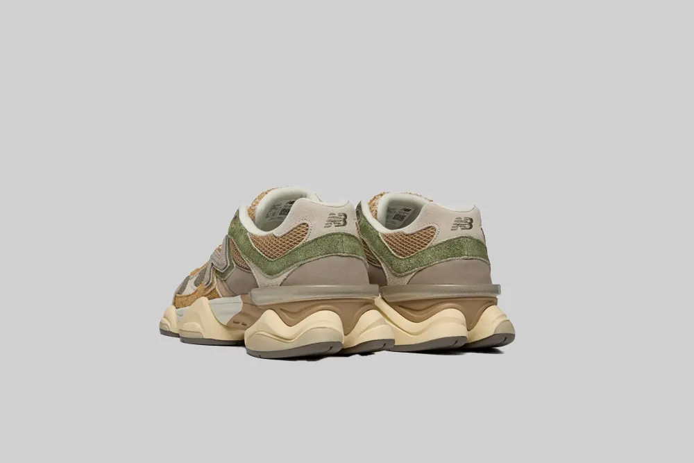 Water Resistant Lining Hybrid Sole New Balance 9060 'Khaki and Green' - U9060NTC