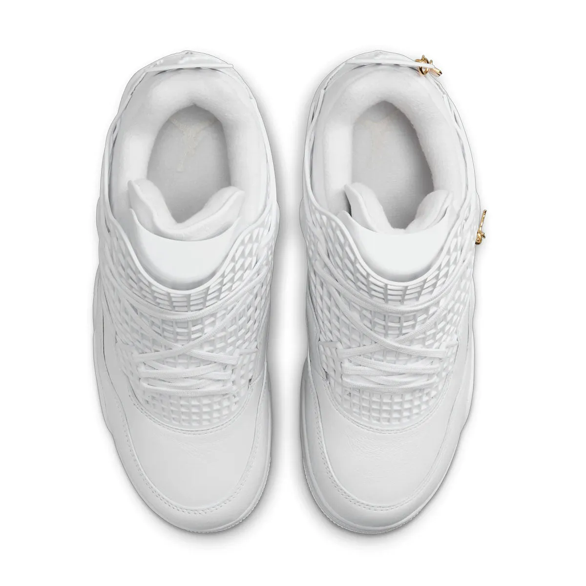 Wmns Air Jordan 4 Net 'White' Torsion Spring Technology DurableConstruction