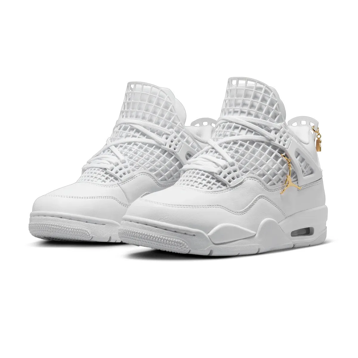 Sneaker Customization Wmns Air Jordan 4 Net 'White'