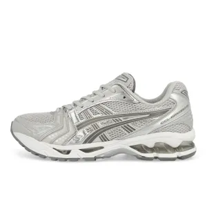Gel-Kayano 14 running in a forest shoes
