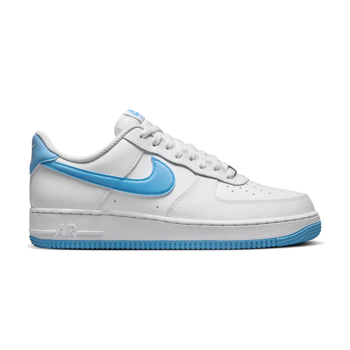 Air Force 1 ??07 'White University Blue' Weight Dispersed Athletic Design
