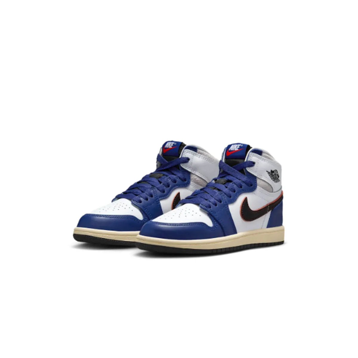 Kids Air Jordan 1 Retro High OG 'Rare Air Deep Royal Blue' Comfortable Straps