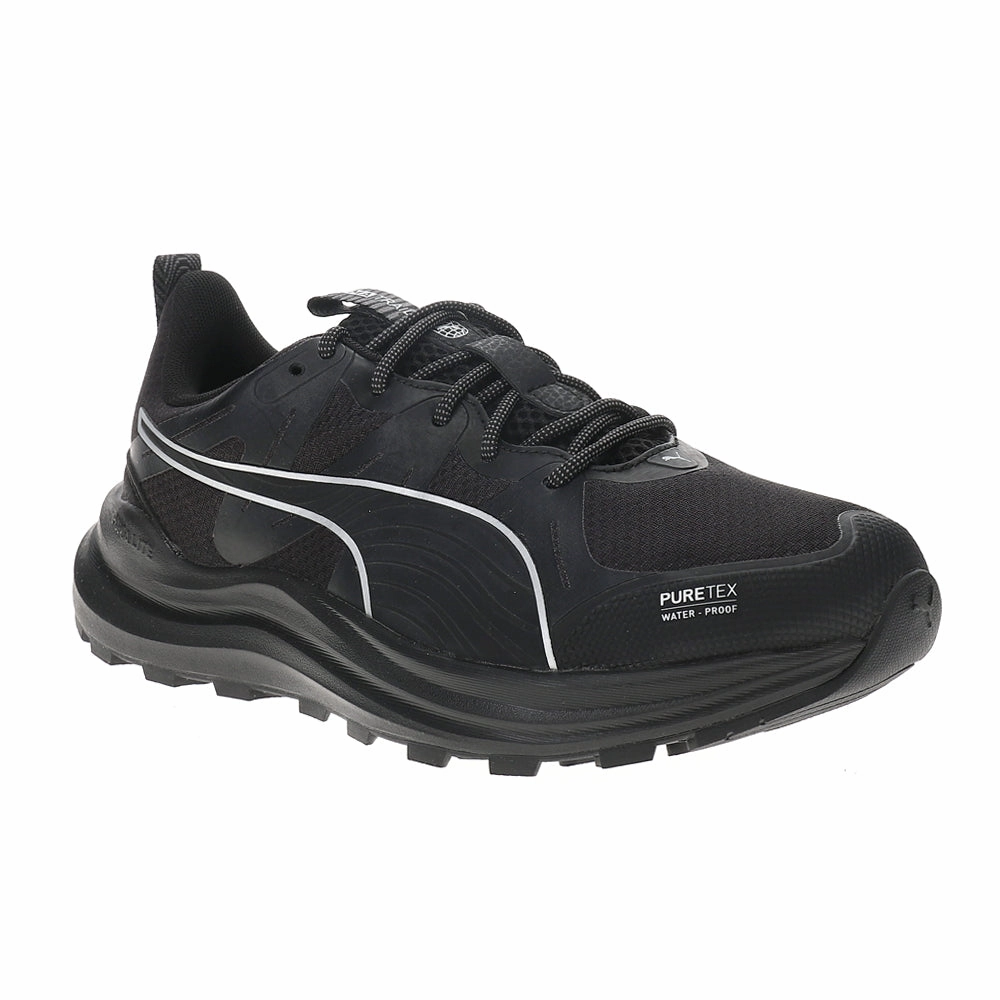 Reflect Lite Trail PTX Trail Running Shoes running in a glacier area shoes