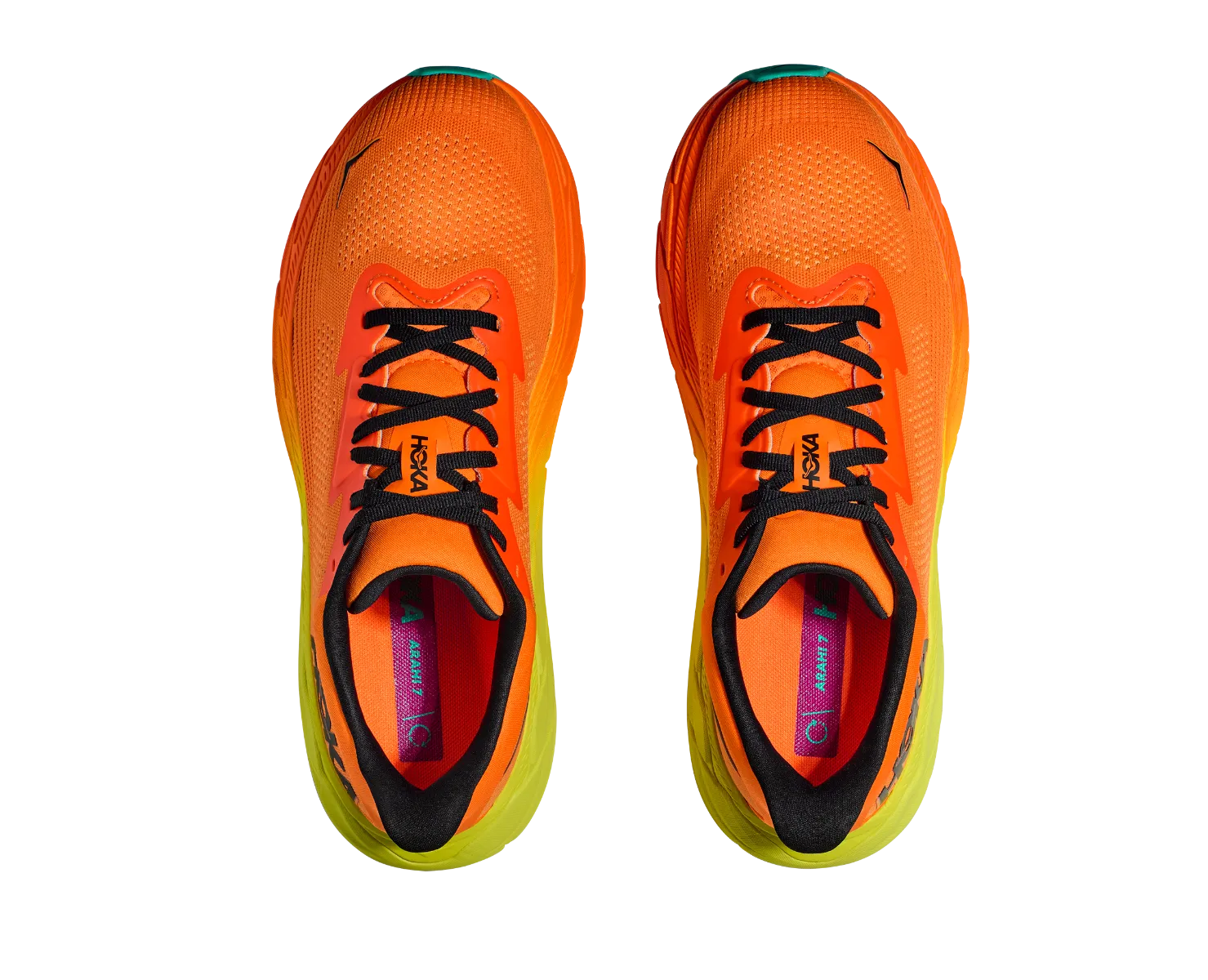 Outsole compound enhances energy feedback with use HOKA-ARAHI 7 Men