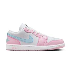 Wmns Jordan 1 Low SE 'Paw Print' Reactive Traction Pattern Unidirectional Mesh Ventilation
