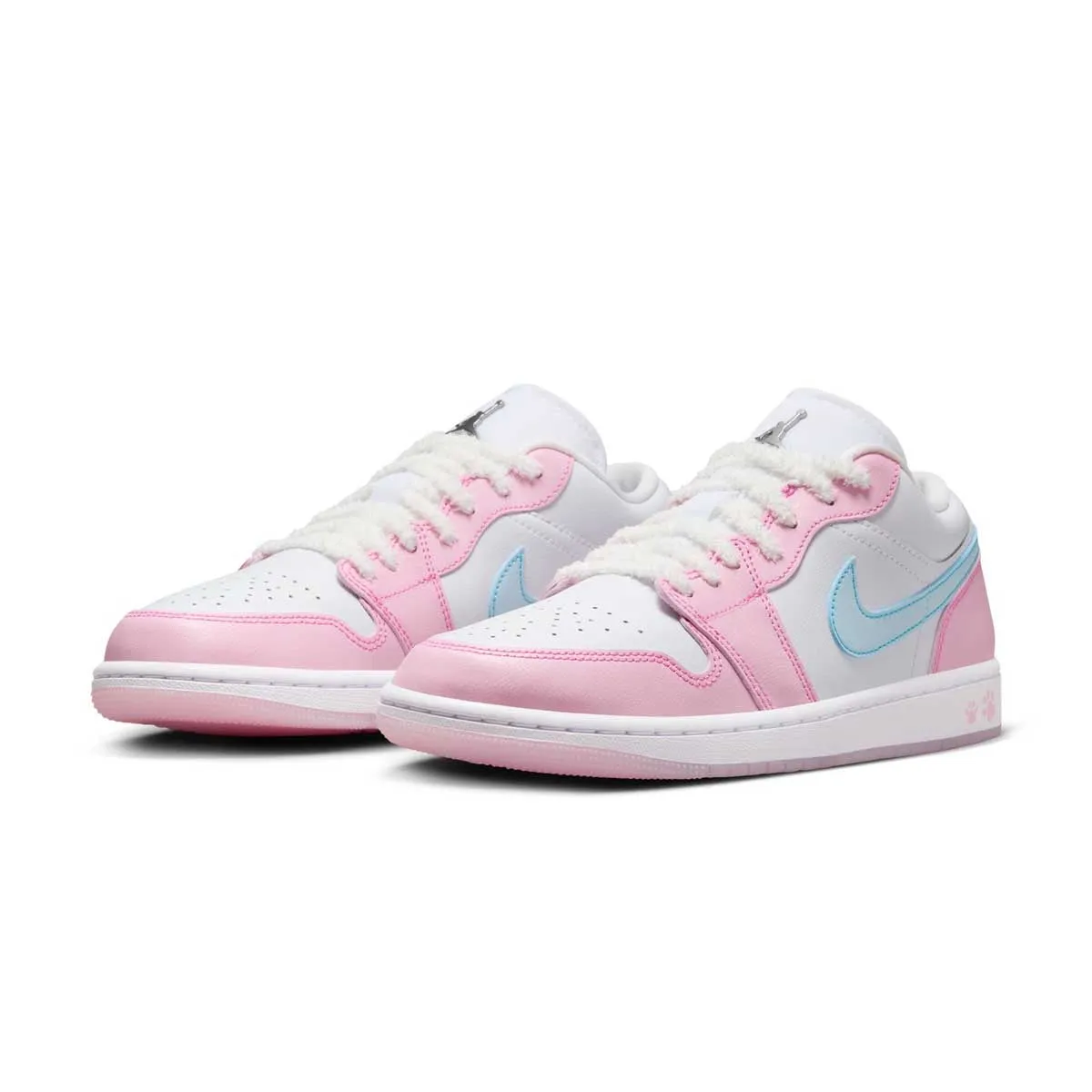 SuedeUpper Wmns Jordan 1 Low SE 'Paw Print'