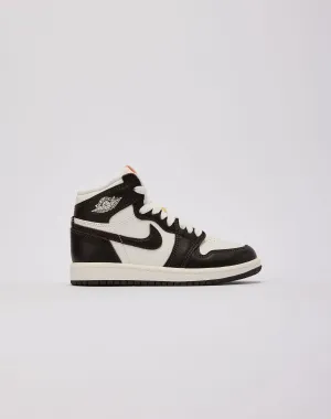Energy Return Tech Jordan Air Jordan 1 Retro High OG 'Baroque Brown' Pre-School