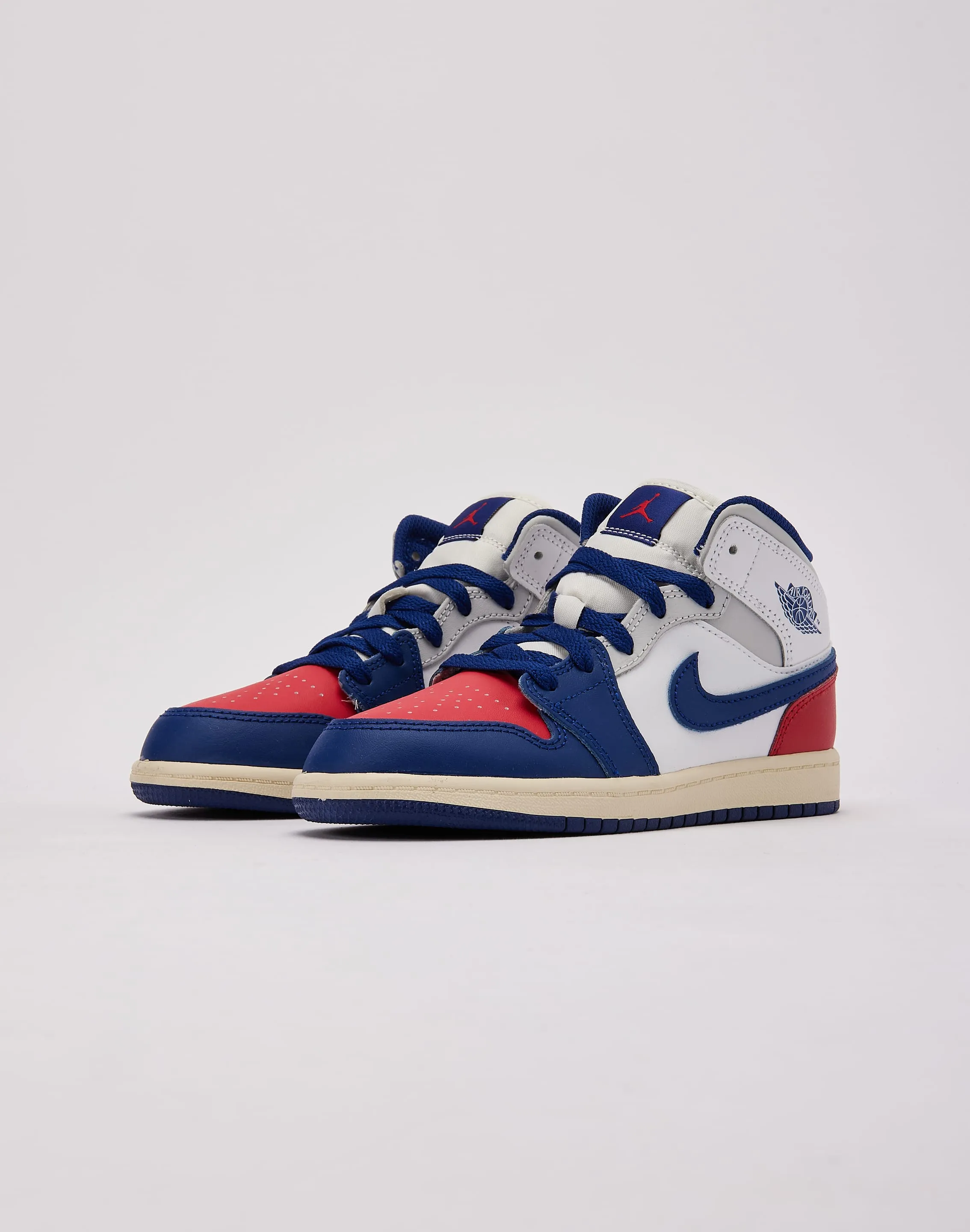 Outdoor Court Support Lace Lock System Jordan Air Jordan 1 Mid Pre-School
