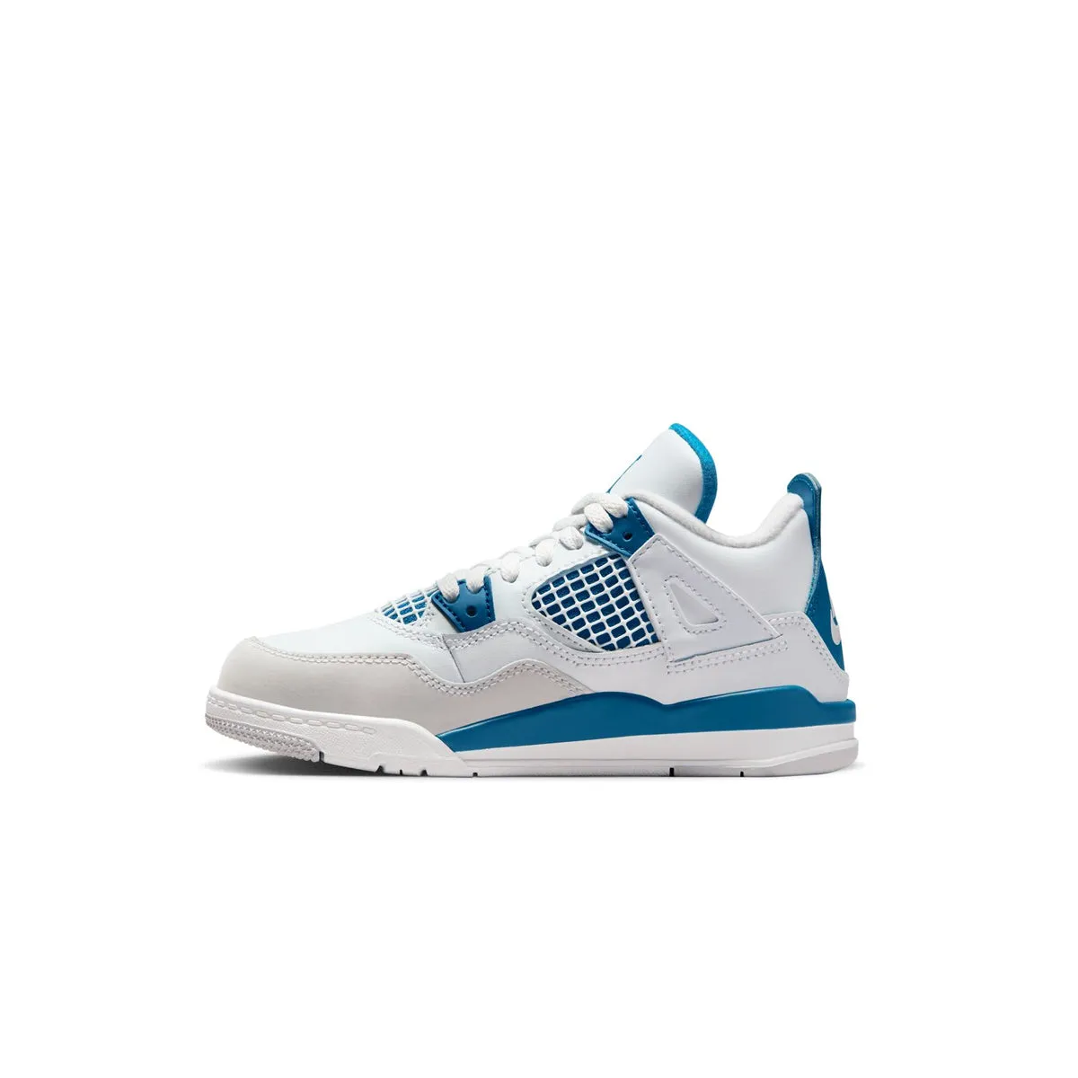 Outdoor Court Support Rebound Pod Configuration Kids Air Jordan 4 Retro 'Military Blue'
