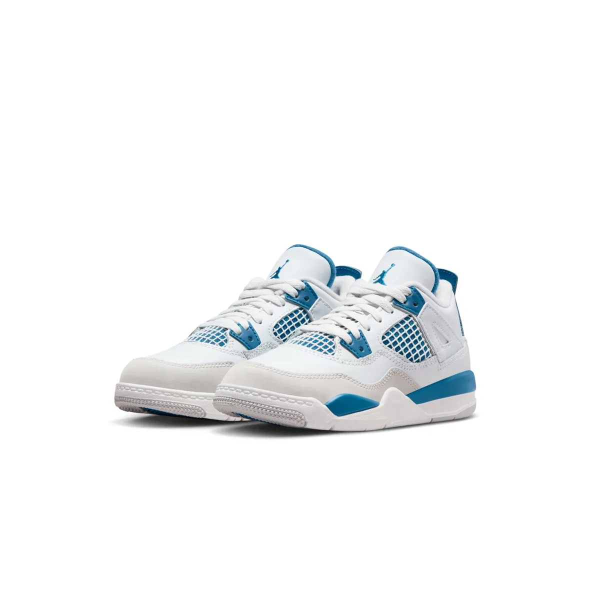 Kids Air Jordan 4 Retro 'Military Blue' Torque Control Bridge Vibration Dampening