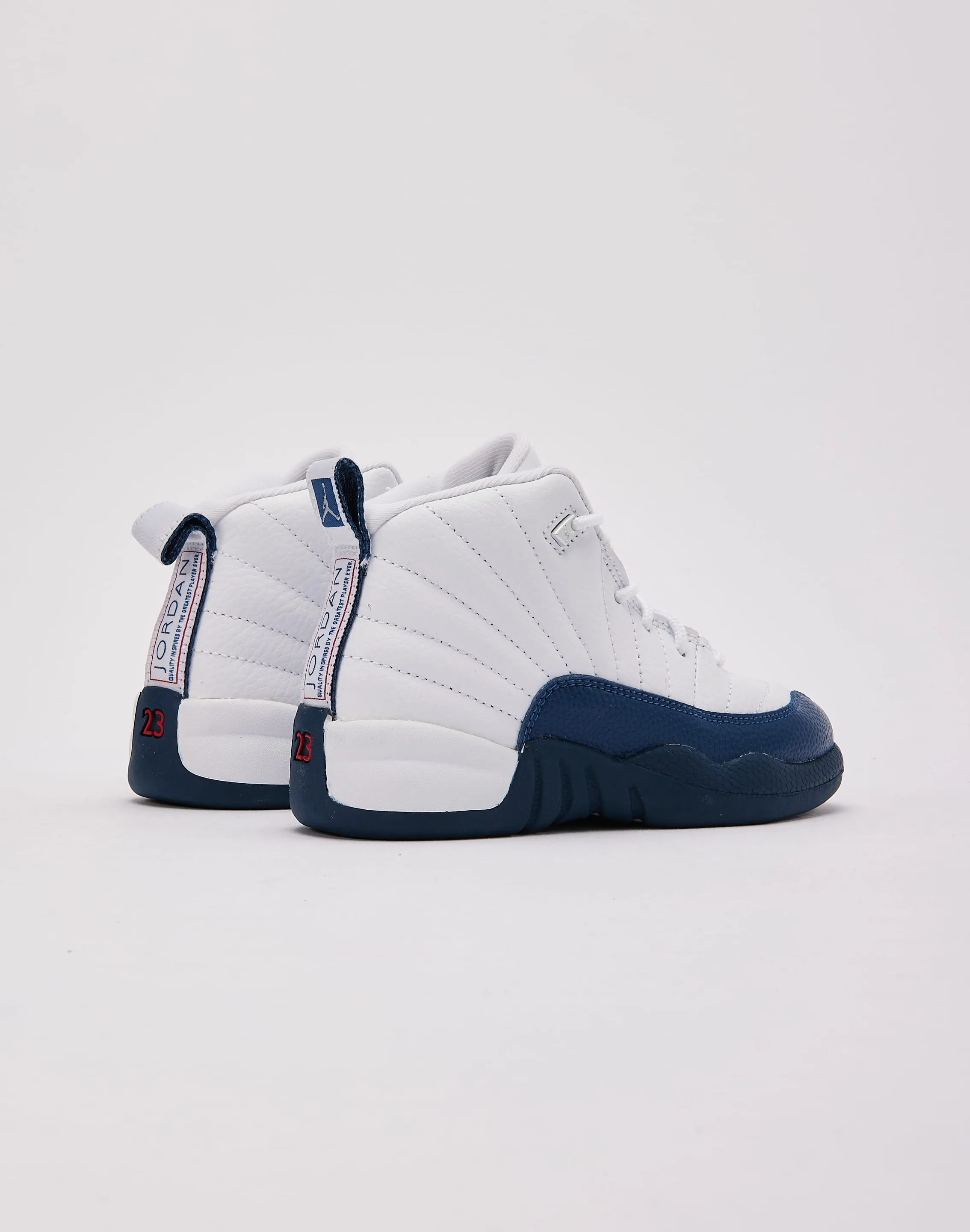 Jordan Air Jordan 12 Retro 'French Blue and White' Pre-School Torsion Spring Tech High Rebound Outsole