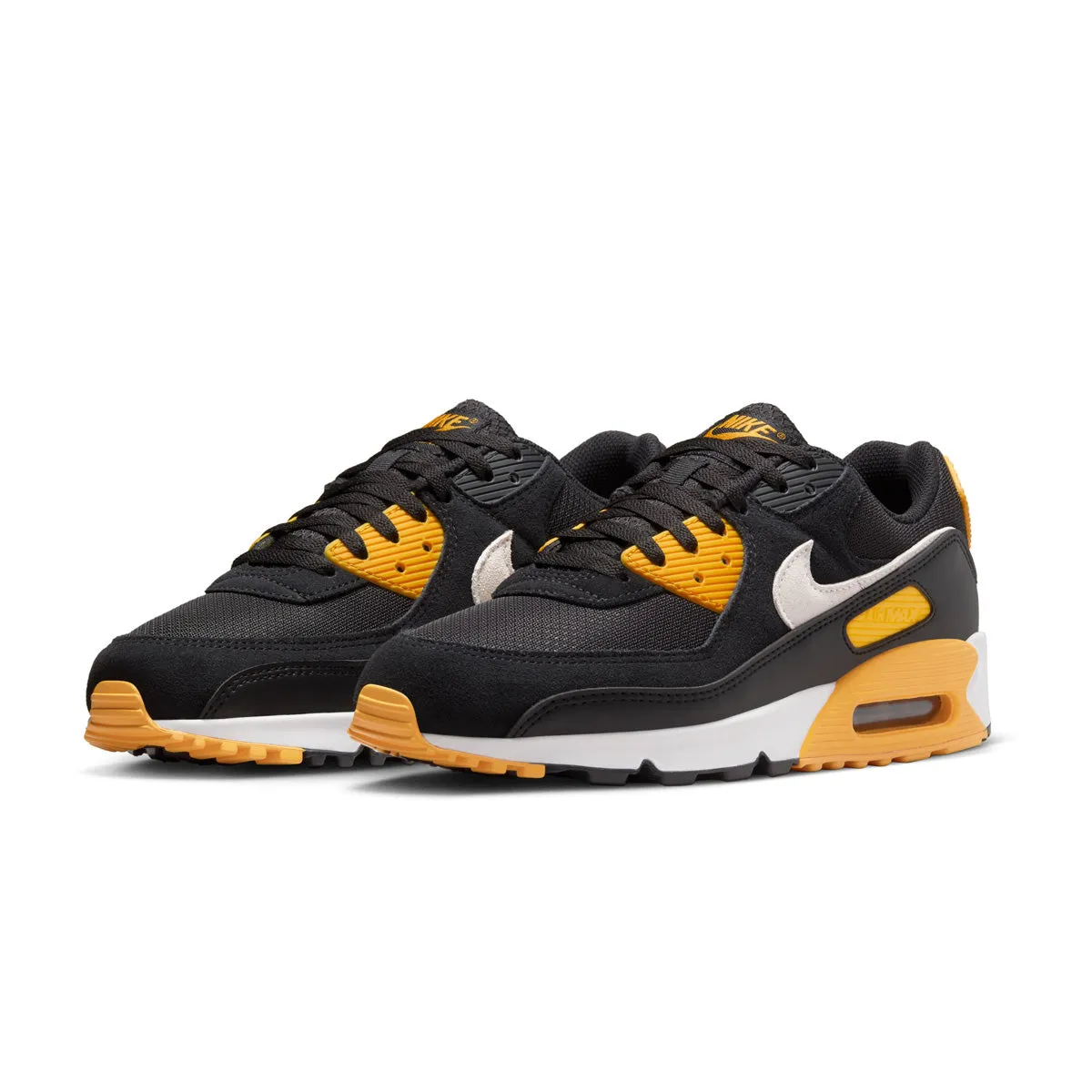 Air Max 90 'Black University Gold' Lightweight Synthetic Enhanced grip
