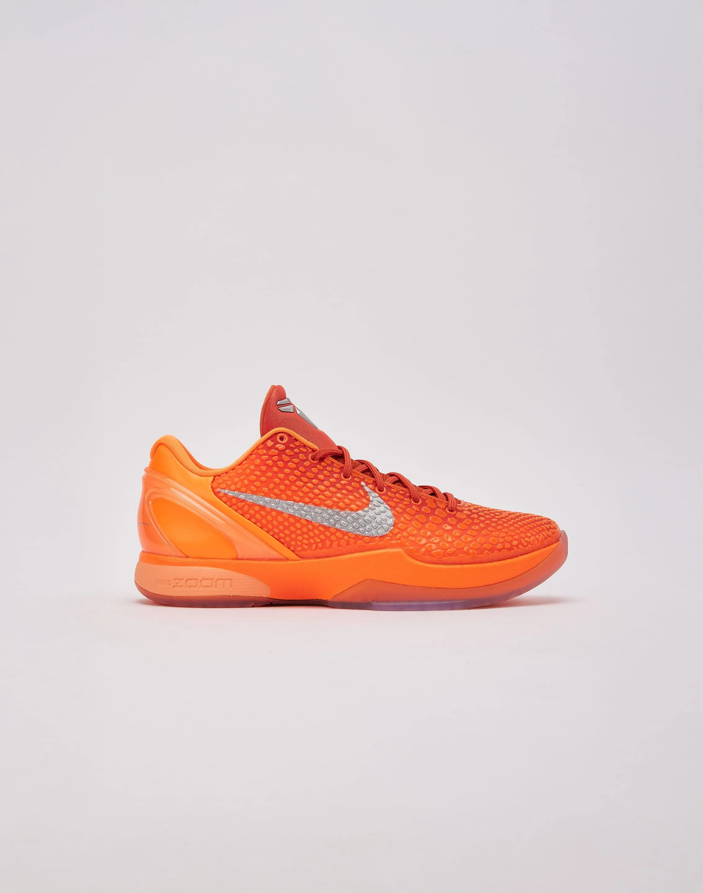 Nike  Kobe 6 Protro 'Total Orange' Grade-School EnhancedGrip Abrasion Resistant Upper