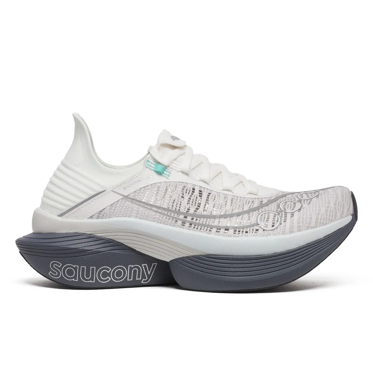 3D Curved Grooves Curved Heel Design SAUCONY-ENDORPHIN ELITE 2 Unisex