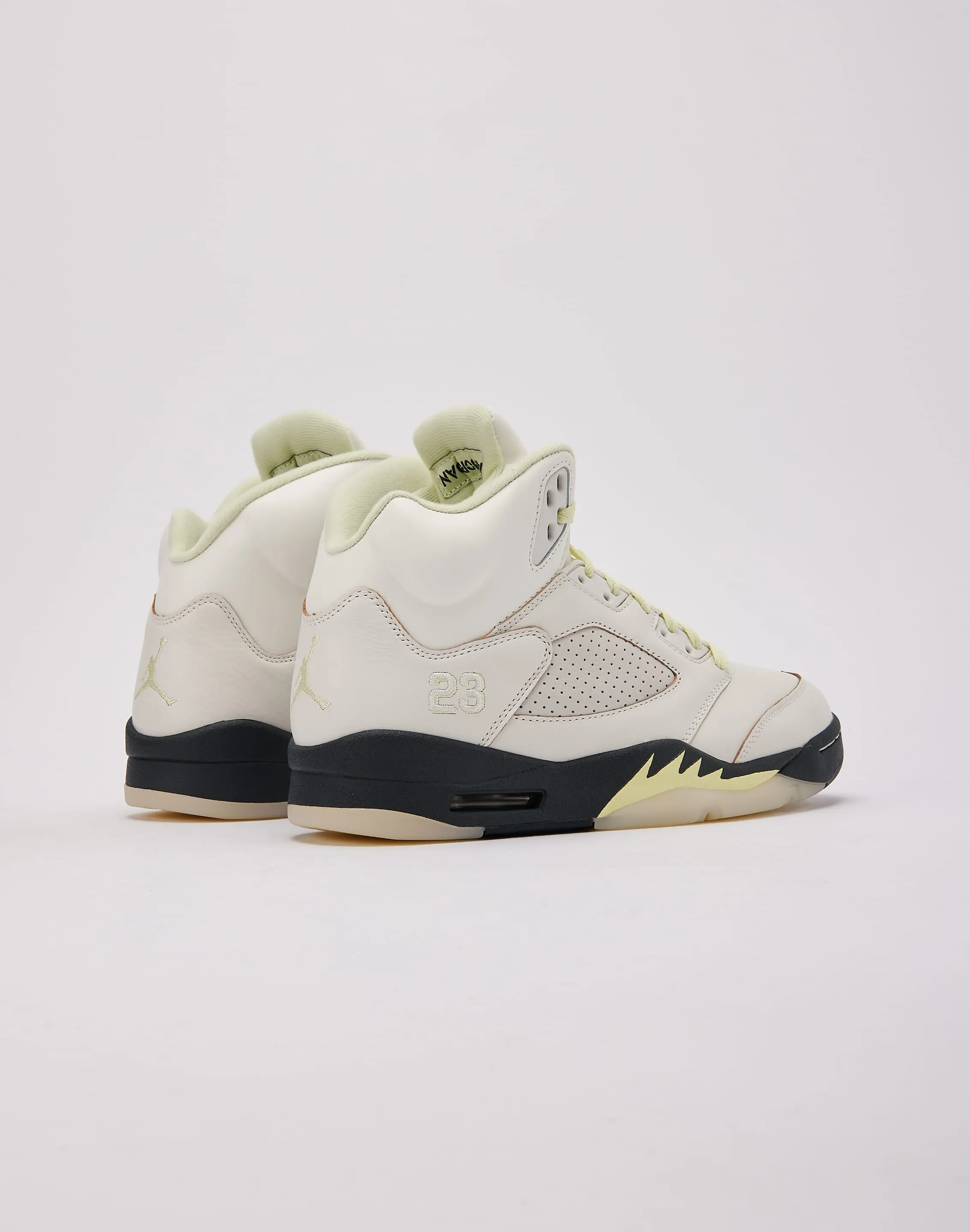 Jordan Air Jordan 5 Retro 'Luminous Green and Sail' Moulded Insole