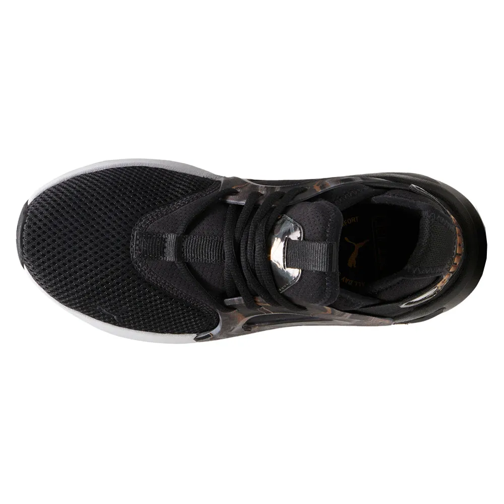 suede running wear running with a hydration pack Softride Enzo Evo Geode Glow Wns