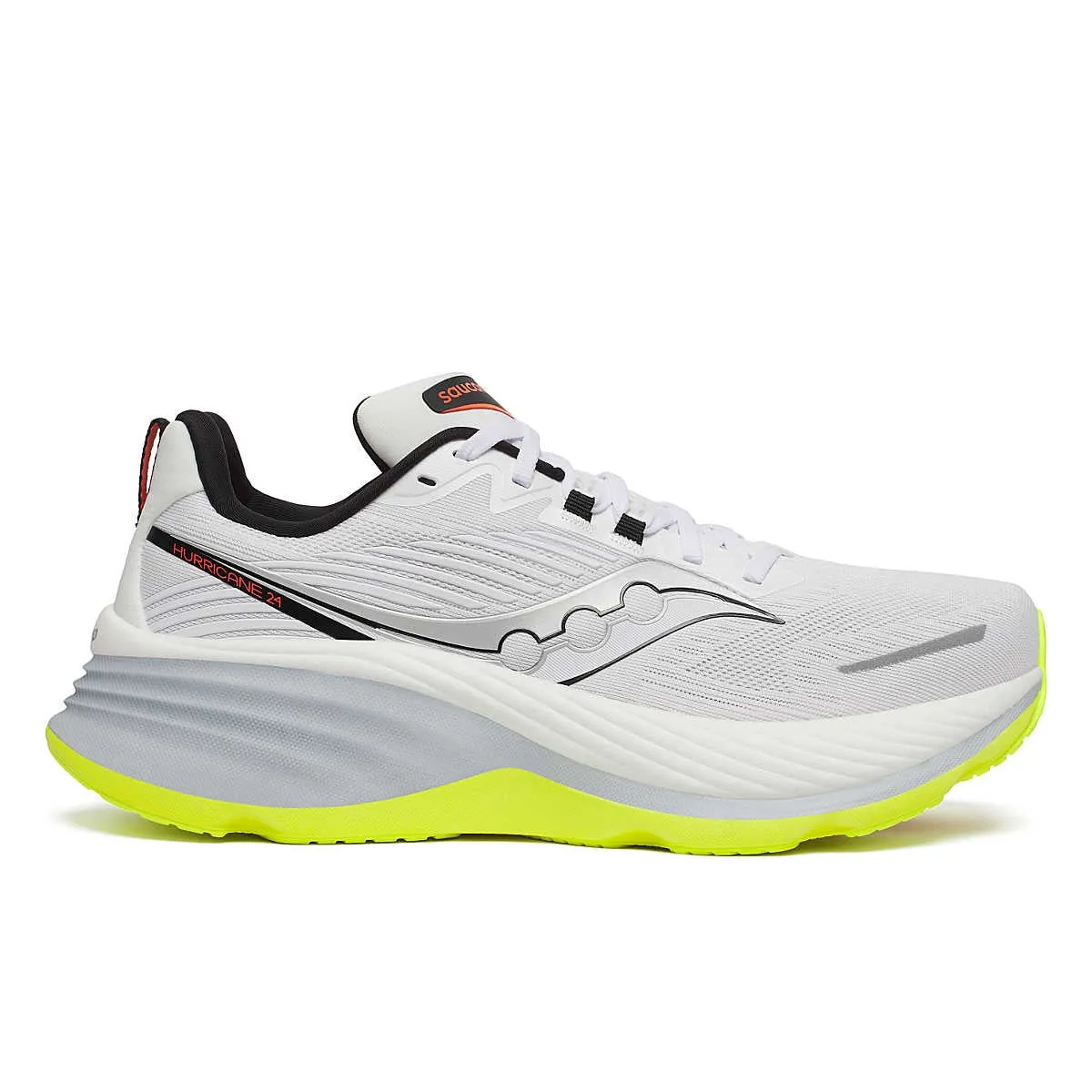 adult athletic footwear running on a treadmill at home shoes SAUCONY-HURRICANE 24 Men