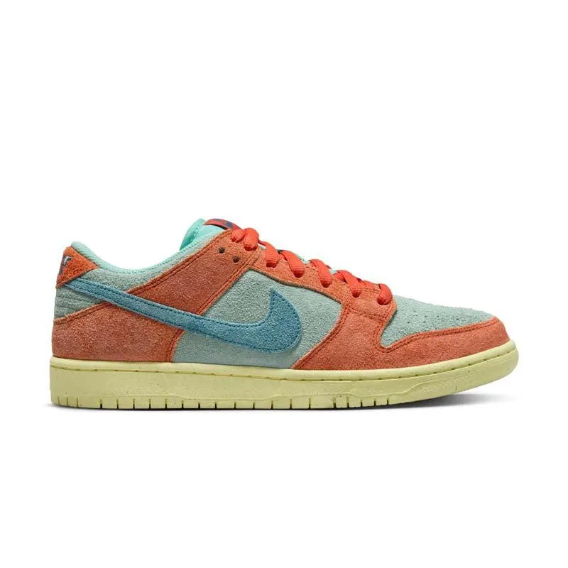 SB Dunk Low Premium 'Orange Emerald Rise' Speed Focus Narrow Toe Box