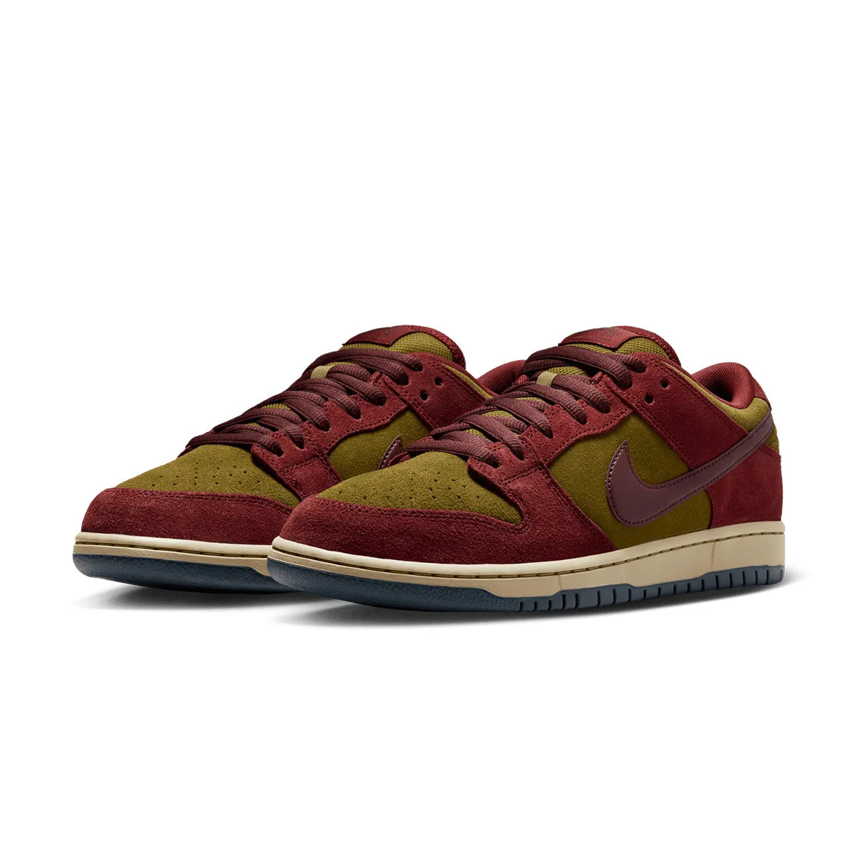 Bold piece Supportive touch SB Dunk Low Pro 'Dark Team Red Olive Flak'