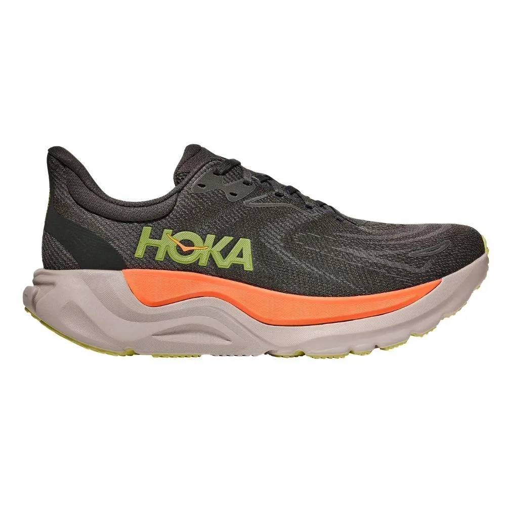 HOKA ARAHI 8running in a glacier area shoes Toe Flex