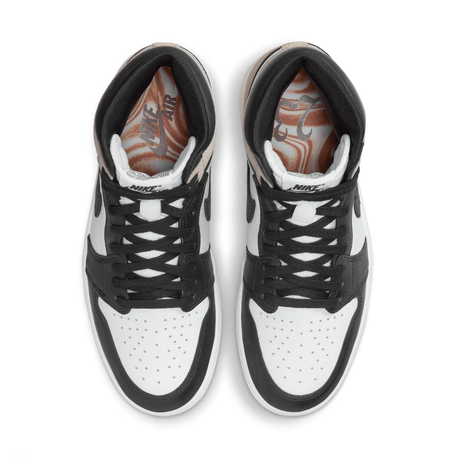 Wmns Air Jordan 1 Retro High 'Latte' sports shoes Eco Form