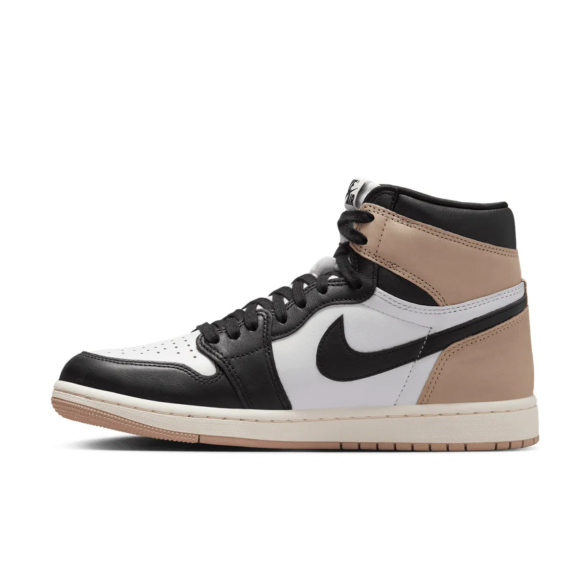 Wmns Air Jordan 1 Retro High 'Latte' Enhanced Durability All-day style