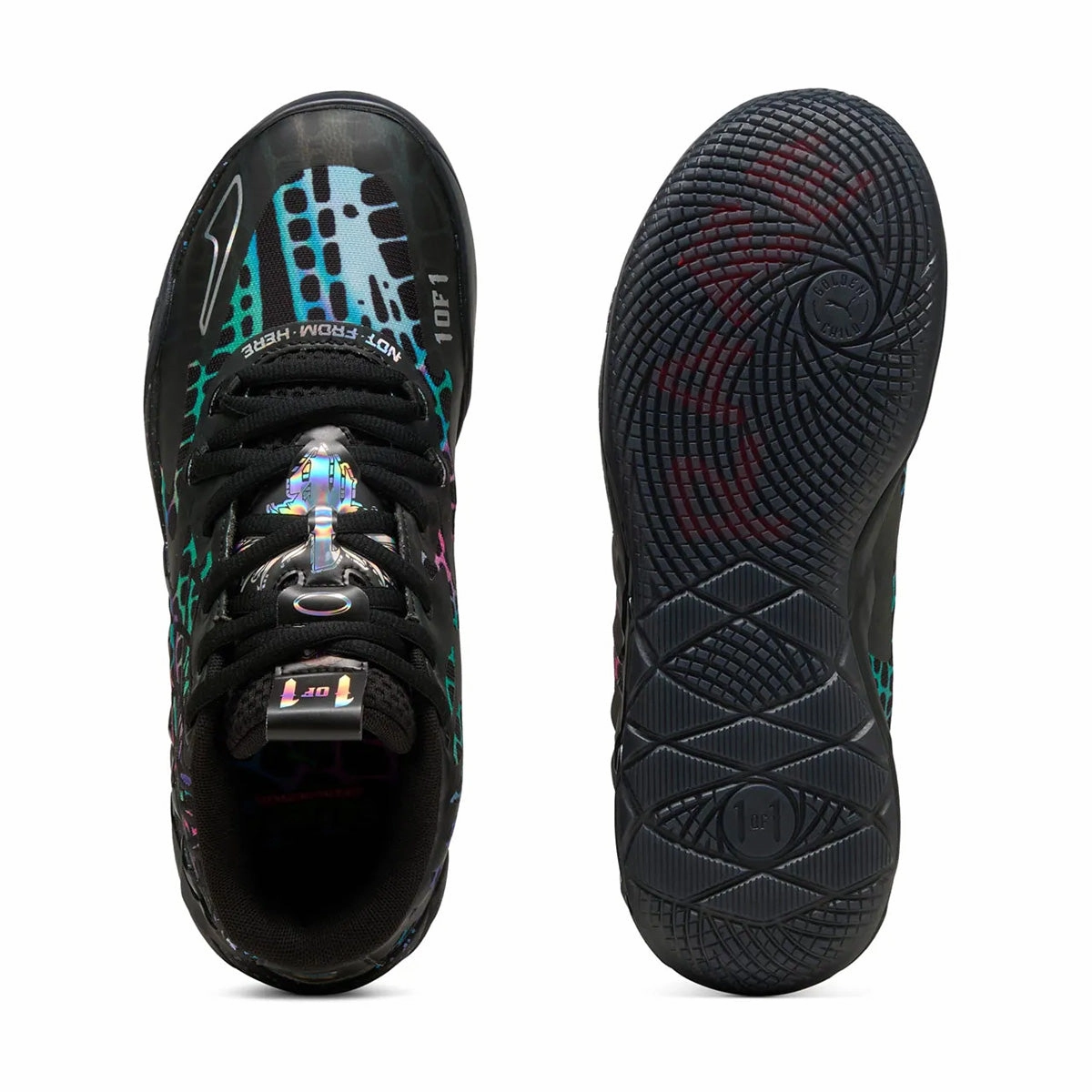   LaMelo Ball   Teenage Mutant Ninja Turtles MB.01 'Baxter Stockman' Sock Like Ankle Collar Comfortable Midsole