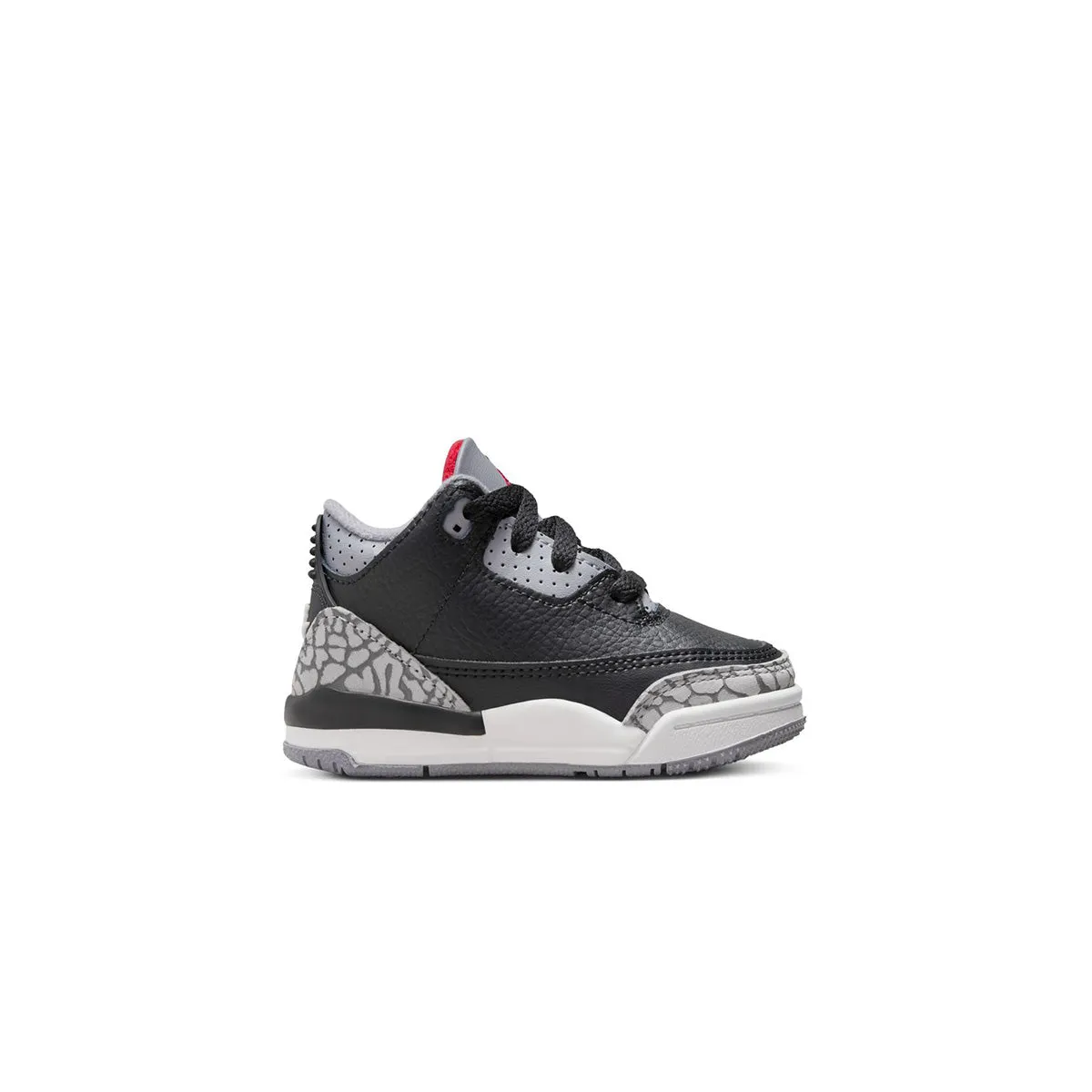High Top Comfort Dynamic Control Toddlers Air Jordan 3 Retro 'Black Cement'