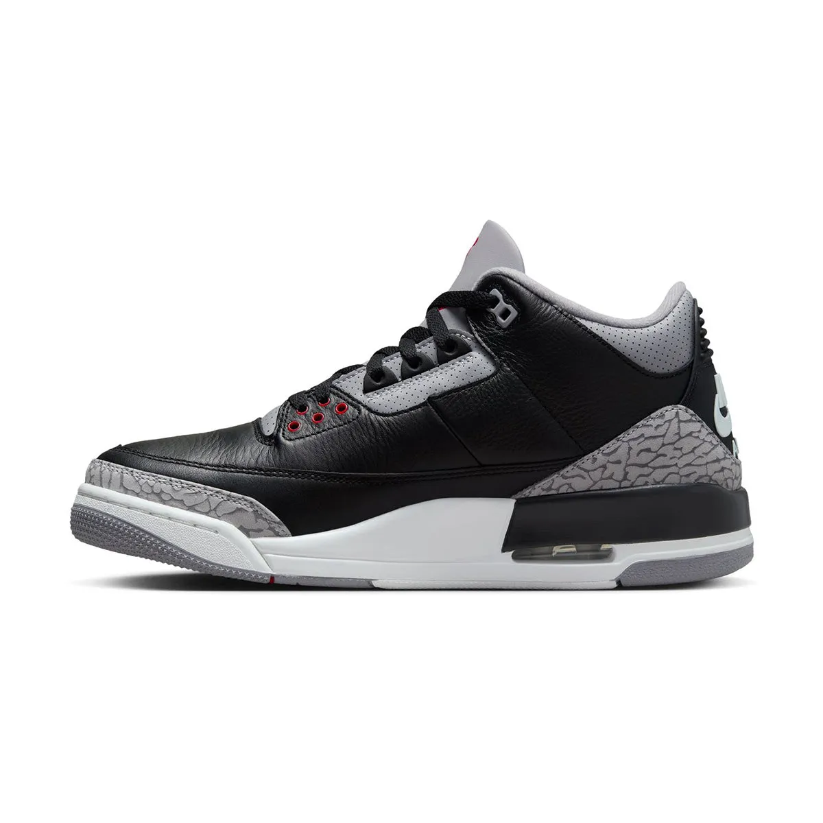Air Jordan 3 Retro 'Black Cement' Flexible Sole Design