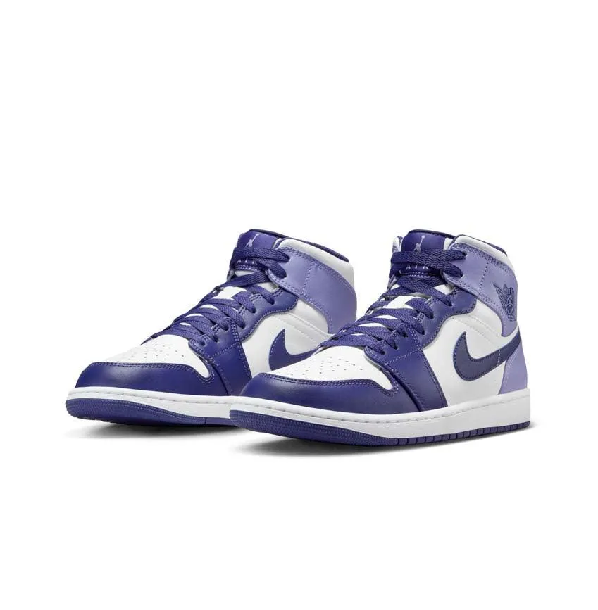 Air Jordan 1 Mid 'Sky J Purple' Seamless Sockliner Hyper Breathable Fabric