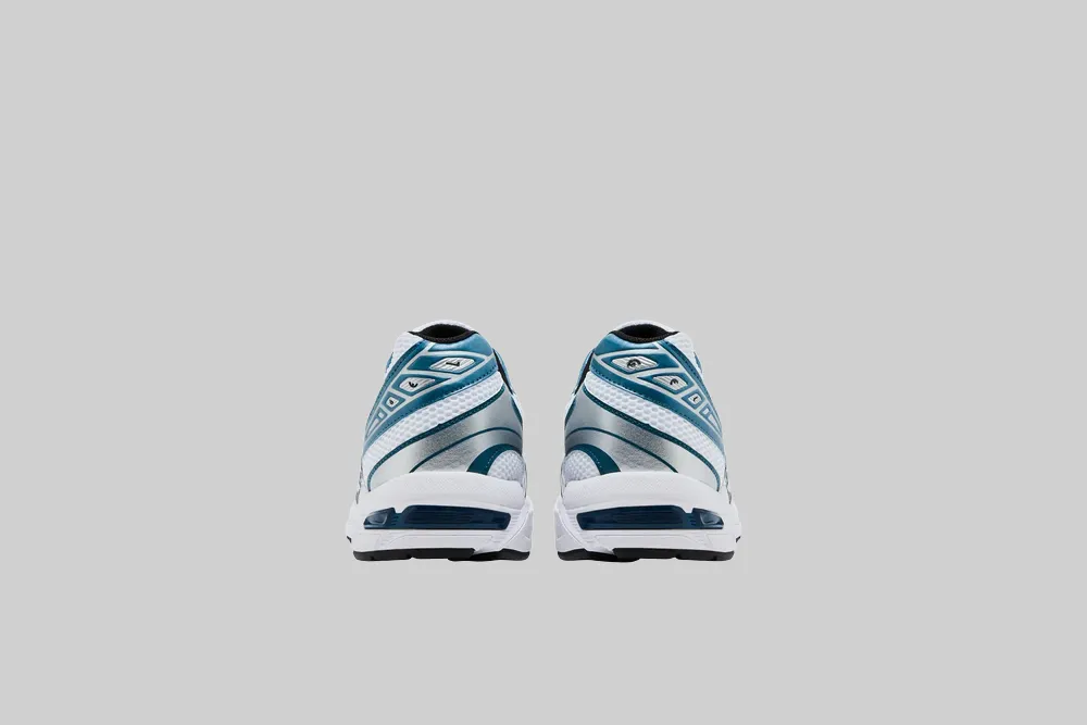 high - visibility - safety shoes men's performance ASICS GEL-1130 'White and Restful Teal' - 1203A609.103