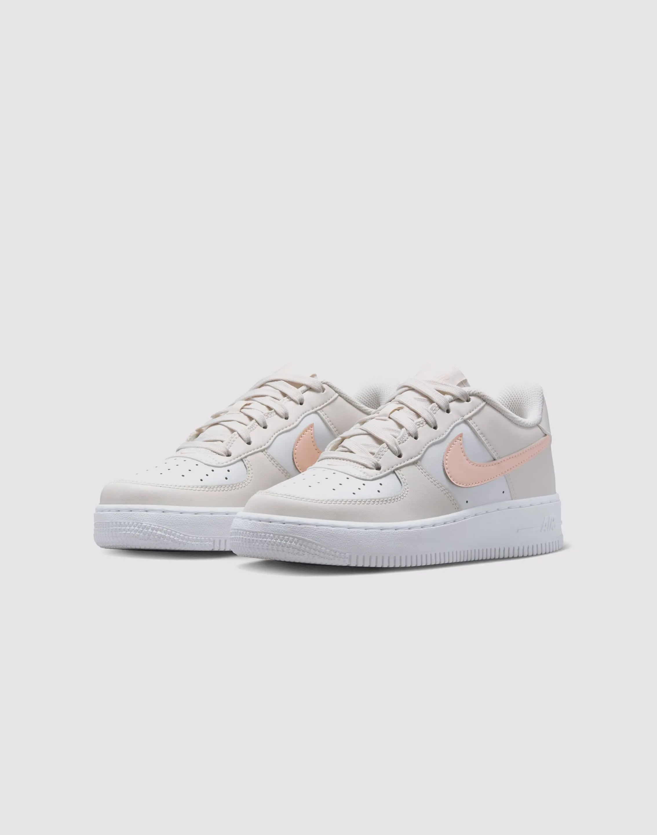 Slip On Nike Air Force 1 Grade School Girls'&nbsp;"Phantom/Echo Pink/Summit White"