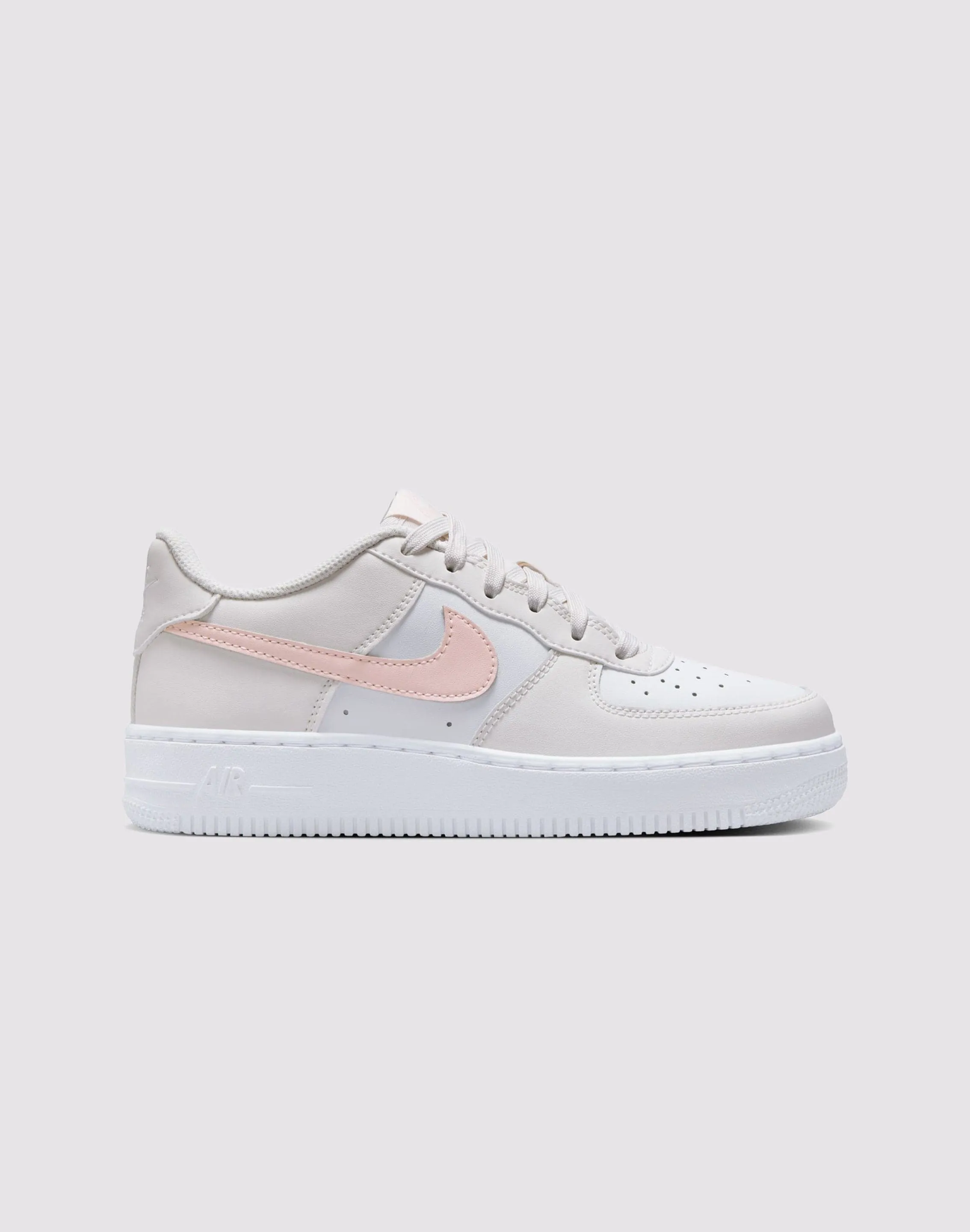 Midcourt Fit Comfort Comfortable Sole Nike Air Force 1 Grade School Girls'&nbsp;"Phantom/Echo Pink/Summit White"