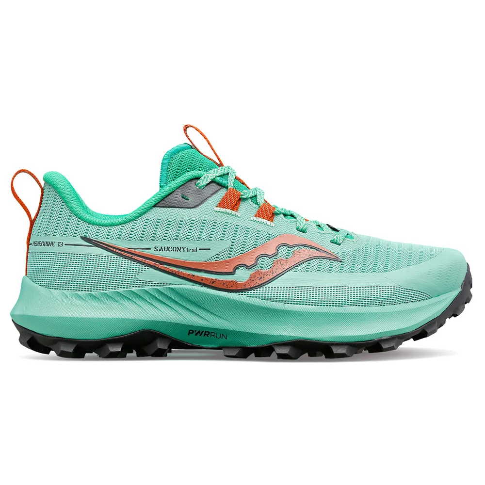 running in a park shoes impact - protection shoes Peregrine 13 Trail Running Shoes