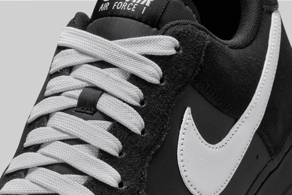 Shock-absorbent wear Indoor Use Nike Air Force 1 '07 LV8 'Black and White'
