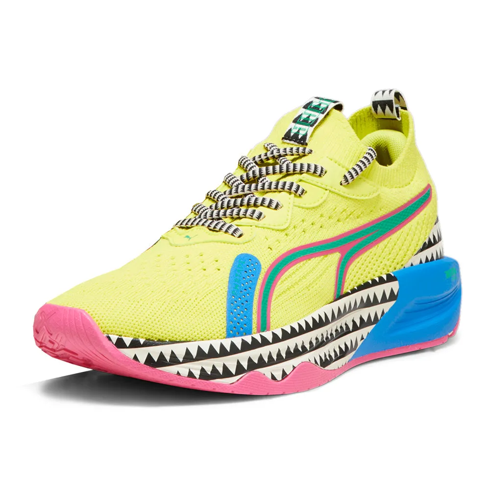 Abrasion - resistant Lemlem x Pwr Xx Nitro Luxe Geometric Lace Up Training Shoes