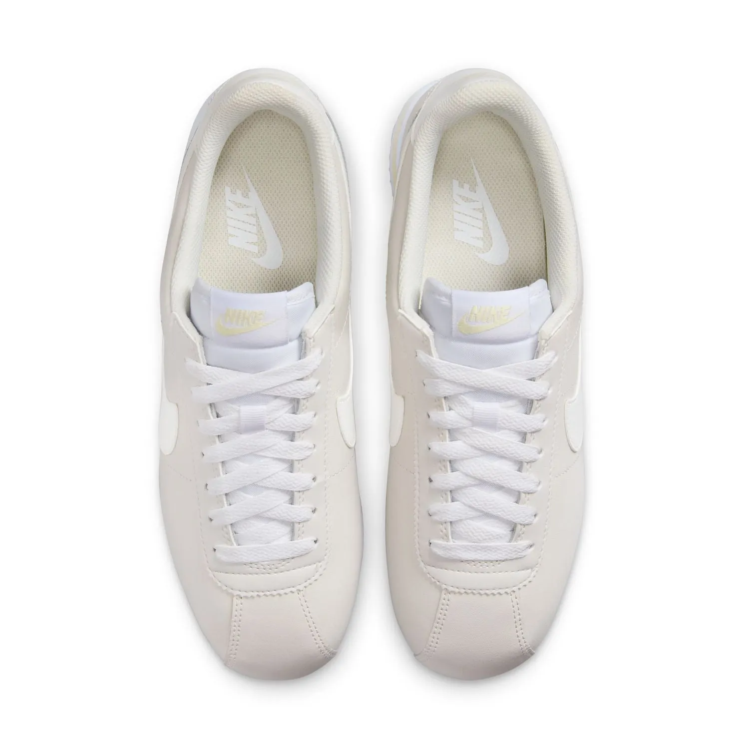 Wmns Cortez 'Phantom Coconut Milk' Seamless Interior Padding Elastic Lace Closure