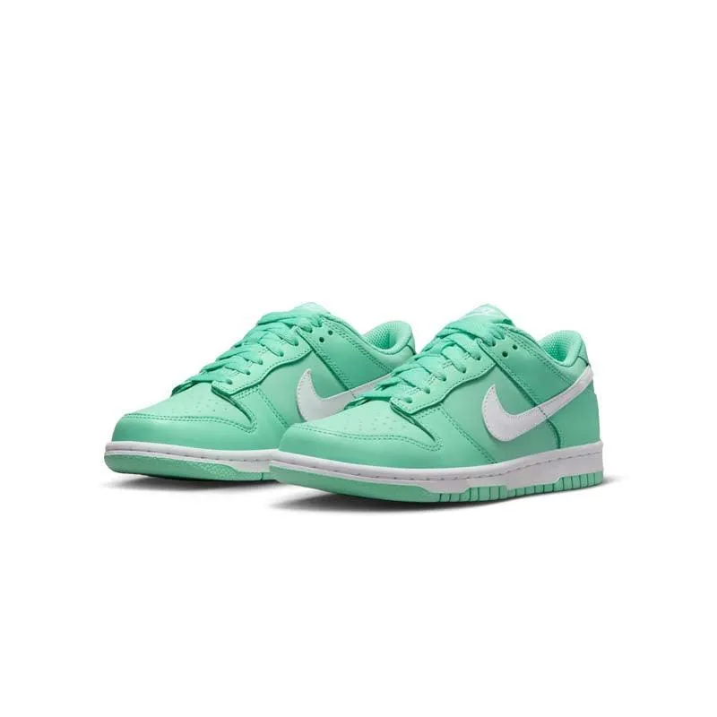 Matte Finish Kid's Dunk Low 'Emerald Rise'