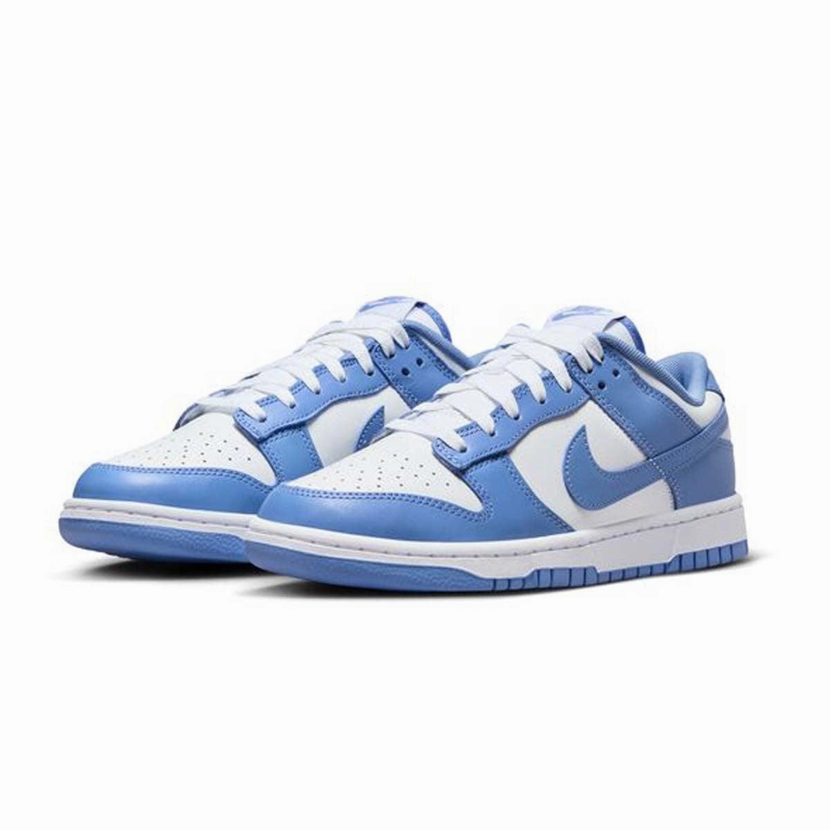 Dunk Low Retro 'Polar Blue' Customizable Lacing System Bonded Overlay Technology
