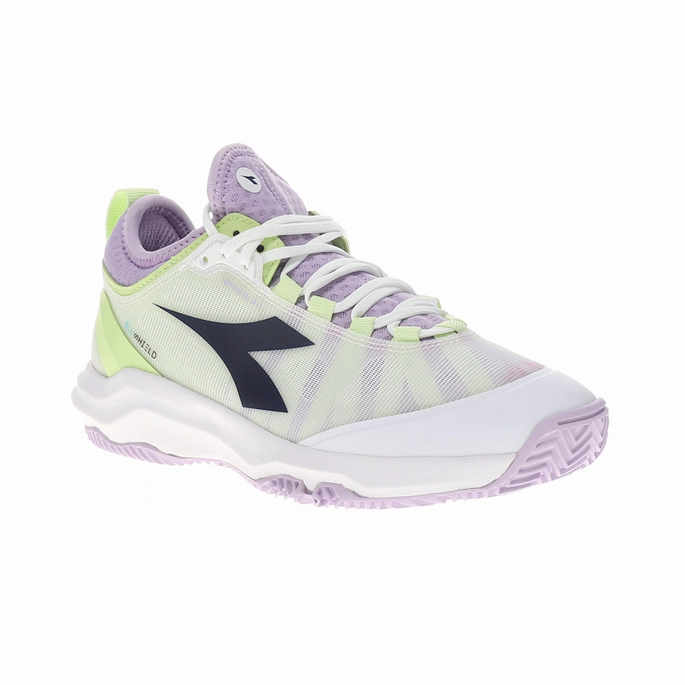 running in single - lane tracks shoes Natural Foot Flex Design Speed Blushield Fly 4 Plus Clay Tennis Shoes