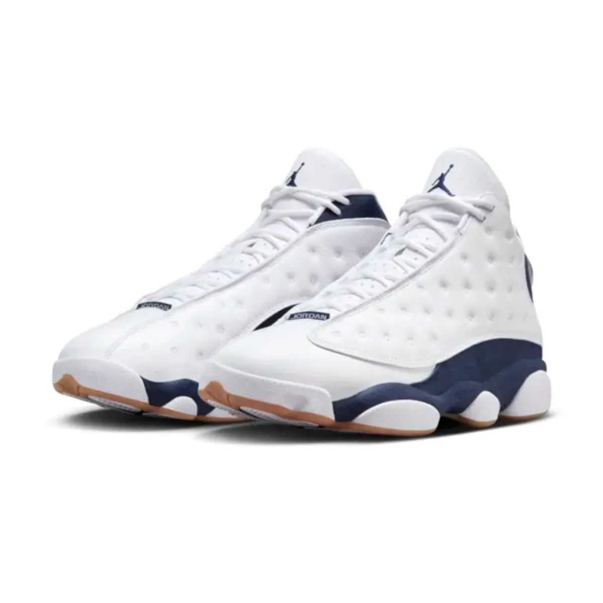 Reinforced Midfoot Strap Air Jordan 13 'White Midnight Navy'