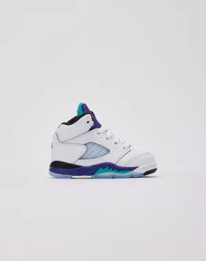 Traction Jump Perimeter Stability Frame Jordan Air Jordan 5 Retro OG 'Grape' Toddler
