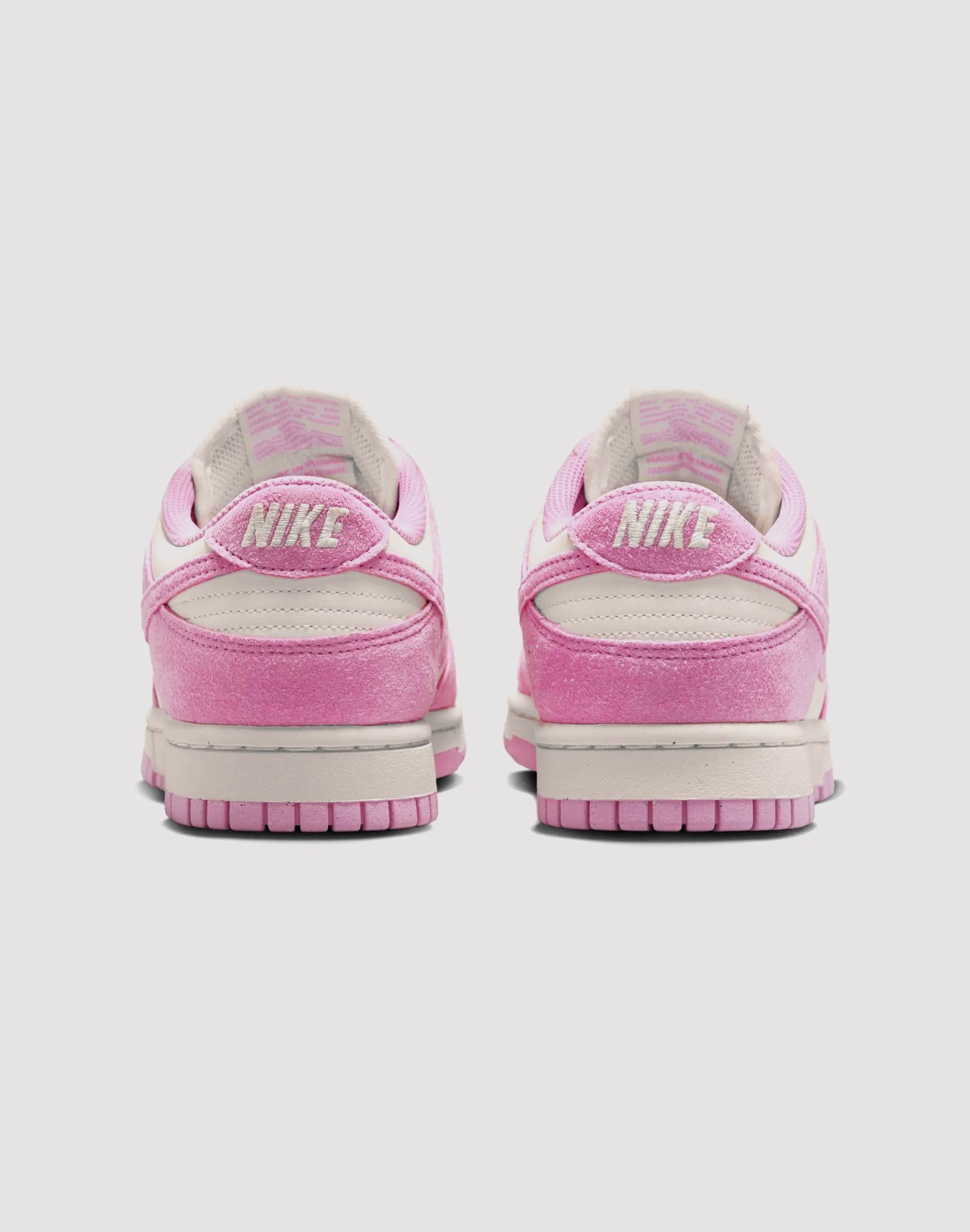 Nike Dunk Low "Sail/Pink Rise" Non Slip Heel Counter