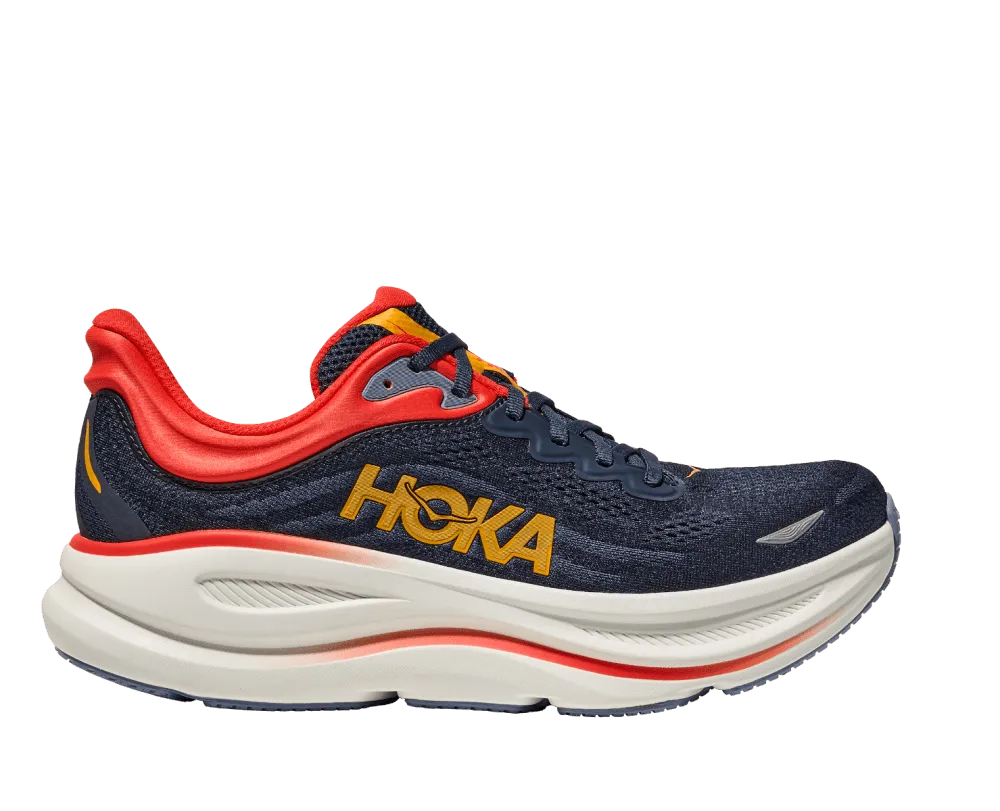 running in school tracks shoes charity run running gear HOKA-BONDI 9 WIDE Men