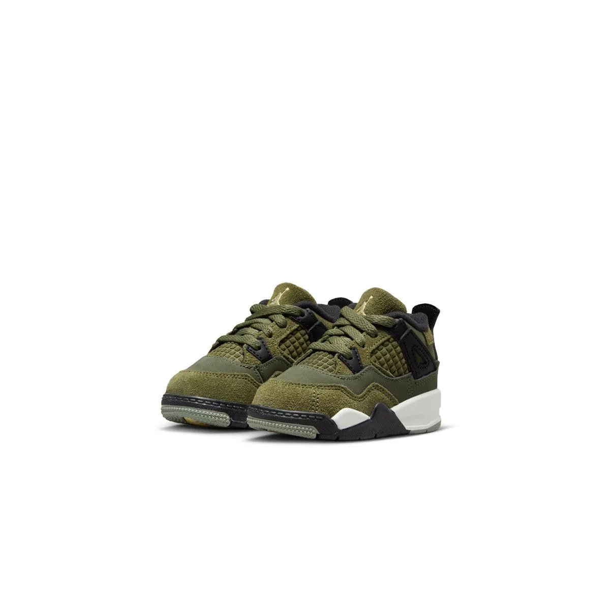 Toddlers' Air Jordan 4 Retro SE Craft 'Medium Olive' Motion Ready